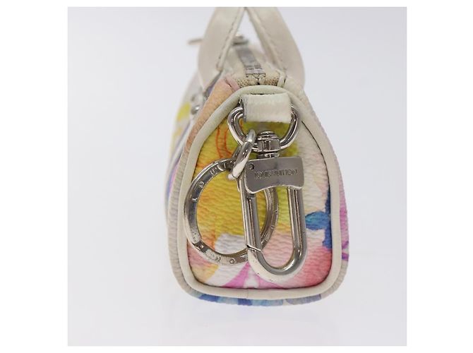 LOUIS VUITTON Monogramma Acquerello Portachiavi Mini Keepall MP2975 LV Auth 128815M - vista 5