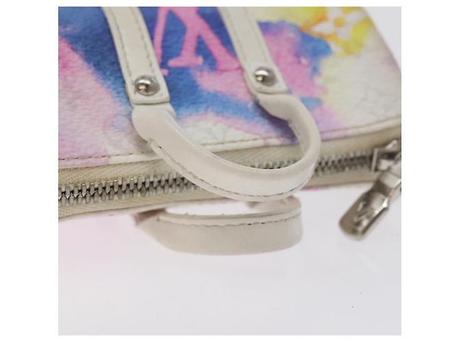 LOUIS VUITTON Monogramma Acquerello Portachiavi Mini Keepall MP2975 LV Auth 128815M - vista 7