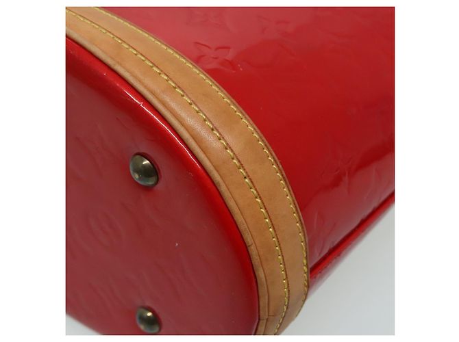 LOUIS VUITTON Borsa a Spalla Bucket PM Monogram Vernis SPO Rossa LV Auth bs18759V Rosso - vista 15