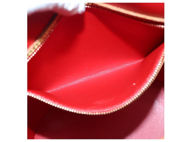 LOUIS VUITTON Borsa a Spalla Bucket PM Monogram Vernis SPO Rossa LV Auth bs18759V Rosso - vista 22