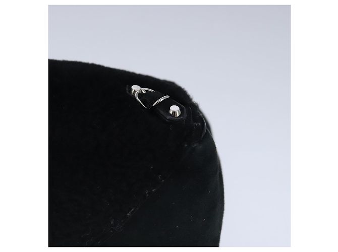 Borsa a Mano BALENCIAGA Camoscio 2 vie Nero Argento 305572 Auth ki5224V - vista 14