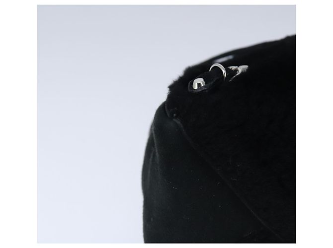 Borsa a Mano BALENCIAGA Camoscio 2 vie Nero Argento 305572 Auth ki5224V - vista 9