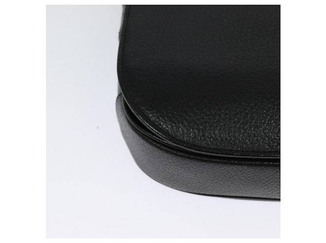 Autre Marque Borsa a Spalla Burberrys in Pelle Nera e Oro Auth ep9691 Nero D'oro - vista 15