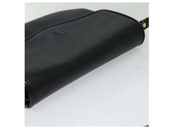 Autre Marque Borsa a Spalla Burberrys in Pelle Nera e Oro Auth ep9691 Nero D'oro - vista 6
