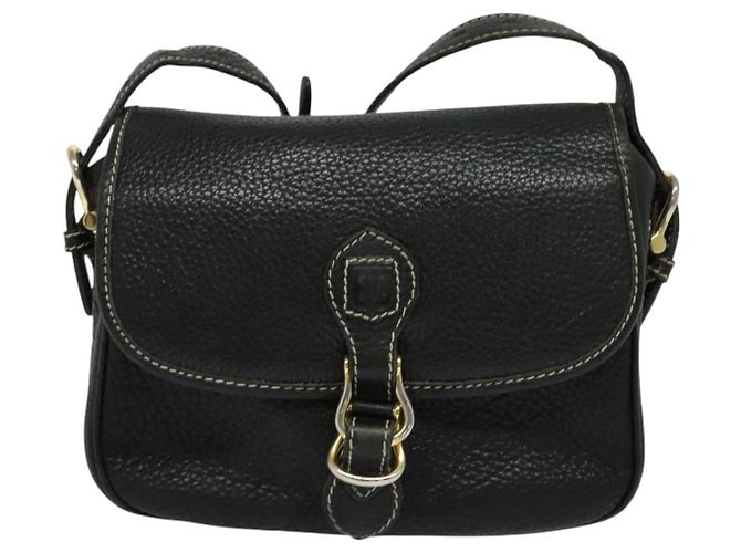 Céline Borsa a Spalla CELINE in Pelle Nera e Oro Auth bs26612 Nero D'oro - vista 2