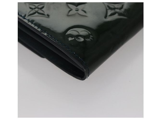 LOUIS VUITTON Vernis Portefeiulle Sarah Long Wallet Bluenuit M93667 Auth 107764V - view 15