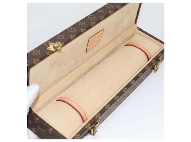 LOUIS VUITTON Monogram Accessory Case Jewelry Box LV Auth 109752SV - view 11
