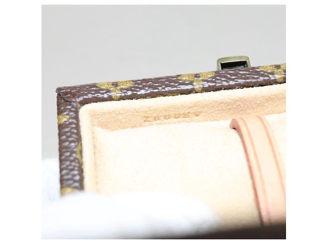 LOUIS VUITTON Monogram Accessory Case Jewelry Box LV Auth 109752SV - view 12