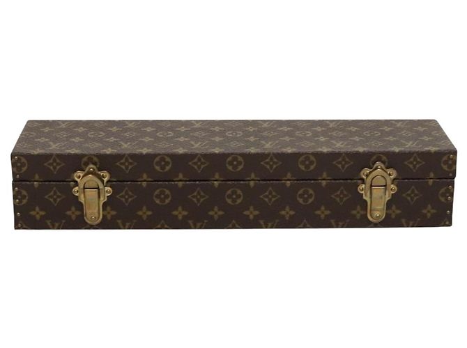 LOUIS VUITTON Monogram Accessory Case Jewelry Box LV Auth 109752SV - view 13