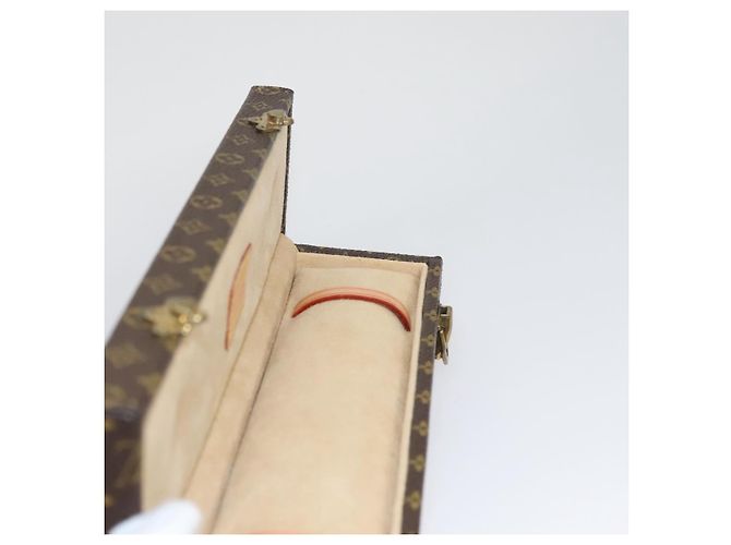 LOUIS VUITTON Monogram Accessory Case Jewelry Box LV Auth 109752SV - view 18