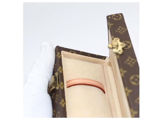 LOUIS VUITTON Monogram Accessory Case Jewelry Box LV Auth 109752SV - view 19