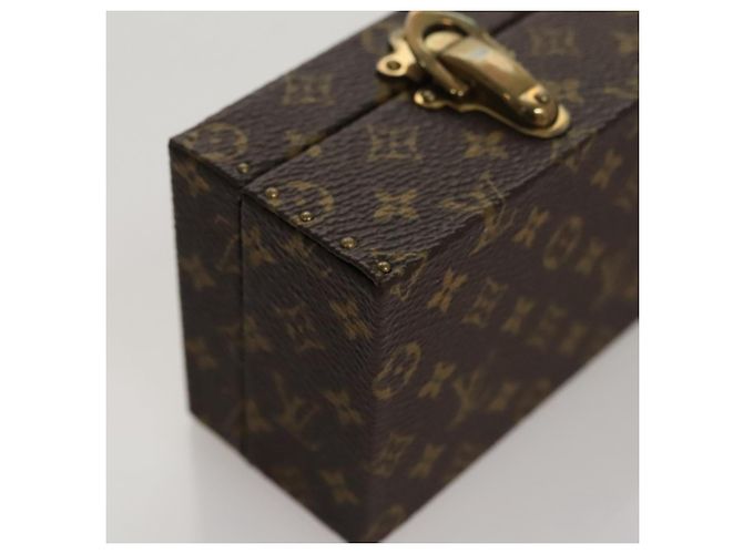 LOUIS VUITTON Monogram Accessory Case Jewelry Box LV Auth 109752SV - view 7