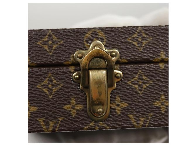 LOUIS VUITTON Monogram Accessory Case Jewelry Box LV Auth 109752SV - view 8