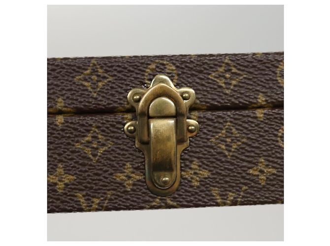 LOUIS VUITTON Monogram Accessory Case Jewelry Box LV Auth 109752SV - view 9