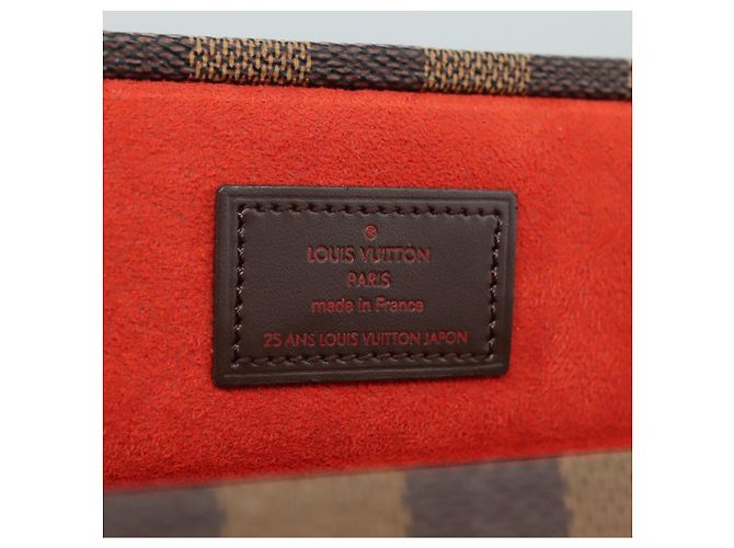 LOUIS VUITTON Damier Ebene Uhrenetui Zubehör Etui LV Auth 95137SV - Ansicht 10