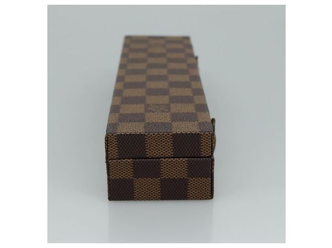 LOUIS VUITTON Damier Ebene Uhrenetui Zubehör Etui LV Auth 95137SV - Ansicht 3