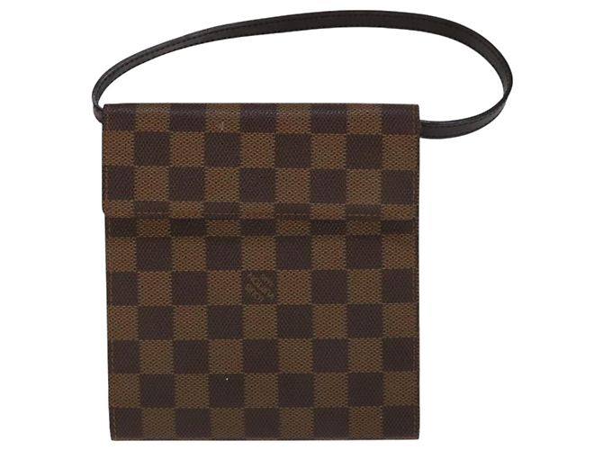 LOUIS VUITTON Custodia CD Damier Giappone 20° Anniversario Solo M99074 Auth 111471V Damier ebene - vista 13