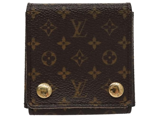 LOUIS VUITTON Astuccio per Gioielli Monogram Scatola per Gioielli LV Auth 111824V Monogramma - vista 13