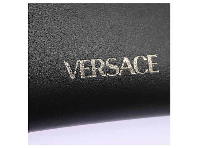 Borsa a Spalla in Pelle Nera Autentica VERSACE 114763 Nero - vista 23