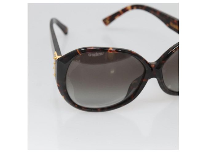 Gafas de sol LOUIS VUITTON de plástico marrón LV Auth bs25675 Castaño - vista 6