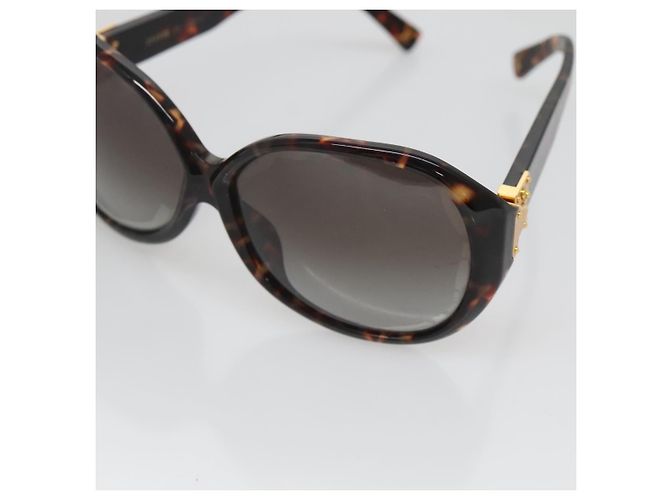 Gafas de sol LOUIS VUITTON de plástico marrón LV Auth bs25675 Castaño - vista 7