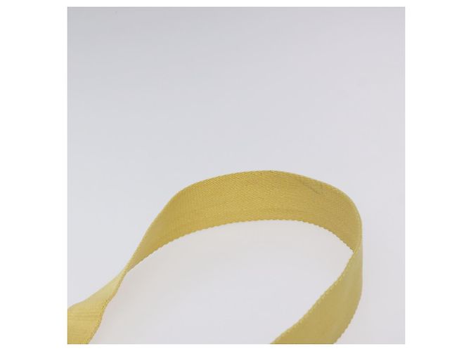 Borsa a Spalla PRADA in Nylon Giallo Auth 127873 - vista 8