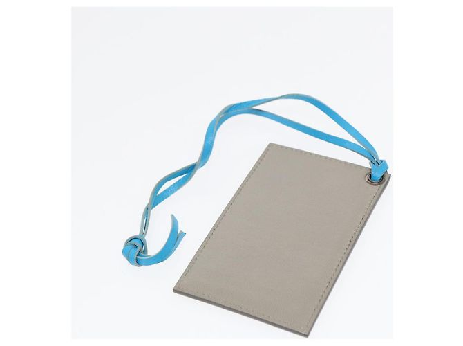 Borsa a spalla in pelle beige grigio argento con chiusura a lucchetto BALENCIAGA Auth am6814V - vista 25