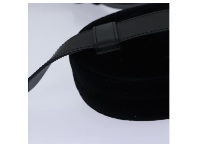Borsa a vita GUCCI Velluto Nero Oro 476434 Auth bs17475M D'oro - vista 15