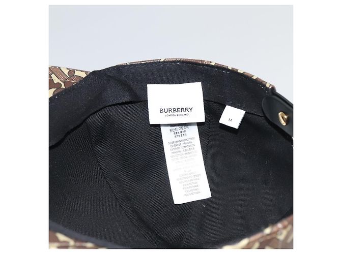 BASEBALLCAP Monogramm TB BURBERRY PVC M Braun 8018971 Auth am7057V - Ansicht 12