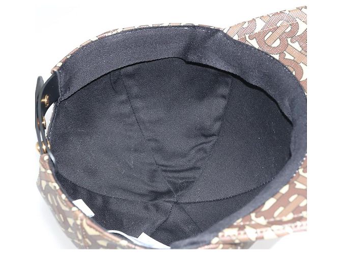 BASEBALLCAP Monogramm TB BURBERRY PVC M Braun 8018971 Auth am7057V - Ansicht 13