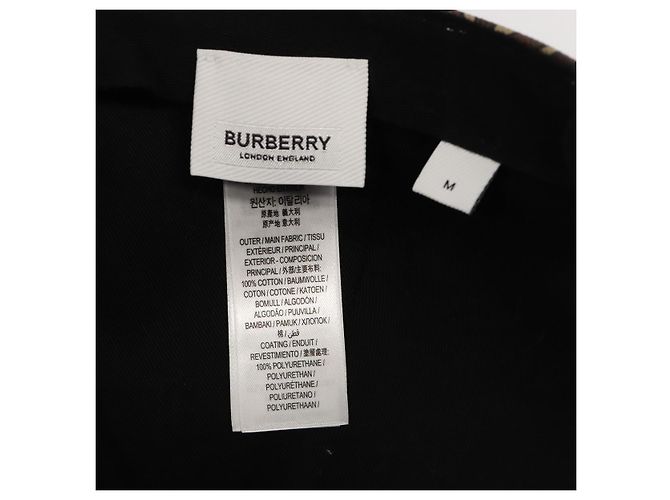 BASEBALLCAP Monogramm TB BURBERRY PVC M Braun 8018971 Auth am7057V - Ansicht 14