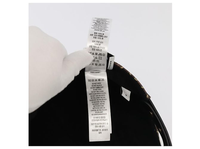BASEBALLCAP Monogramm TB BURBERRY PVC M Braun 8018971 Auth am7057V - Ansicht 16