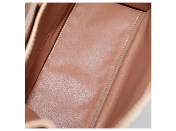 Céline CELINE Macadam Canvas Handtasche aus beschichtetem Canvas Beige Auth yk15582V - Ansicht 11
