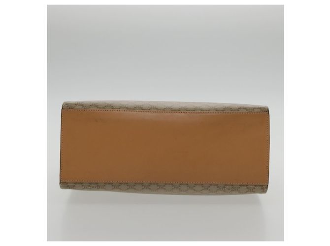 Céline CELINE Macadam Canvas Handtasche aus beschichtetem Canvas Beige Auth yk15582V - Ansicht 5