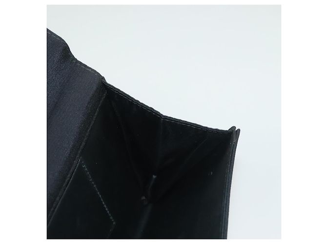 Borsa a mano Gucci in nylon nero e oro Auth ep9712 D'oro - vista 18