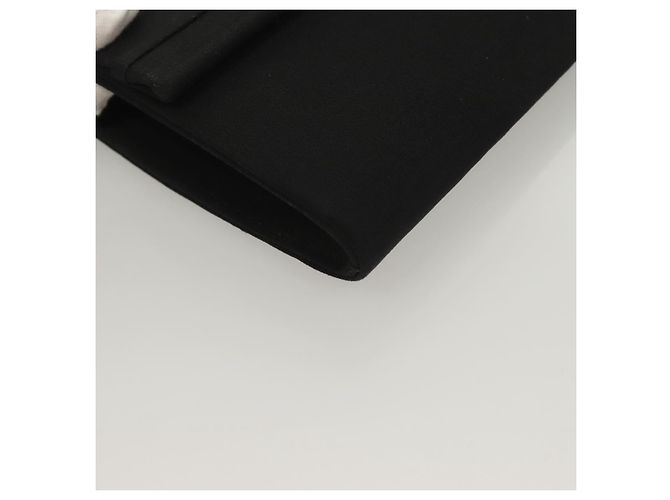 Borsa a mano Gucci in nylon nero e oro Auth ep9712 D'oro - vista 7