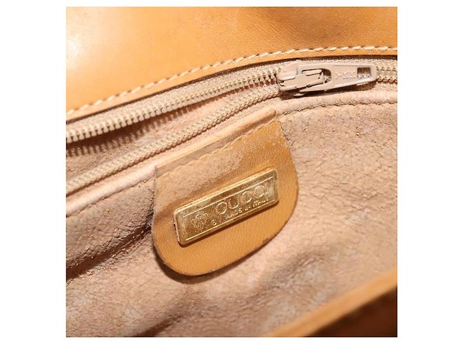 Gucci Borsa a Spalla Micro GG Supreme PVC Beige Oro 004 106 0024 Auth ep9743 D'oro - vista 17