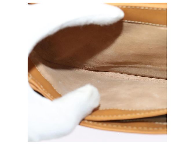 Gucci Borsa a Spalla Micro GG Supreme PVC Beige Oro 004 106 0024 Auth ep9743 D'oro - vista 19