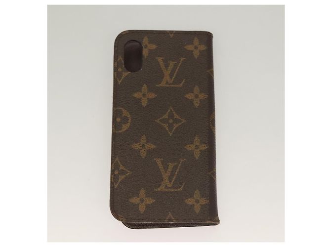 CUSTODIA per iPHONE Monogram LOUIS VUITTON 3Set LV Auth bs27233 Monogramma - vista 11
