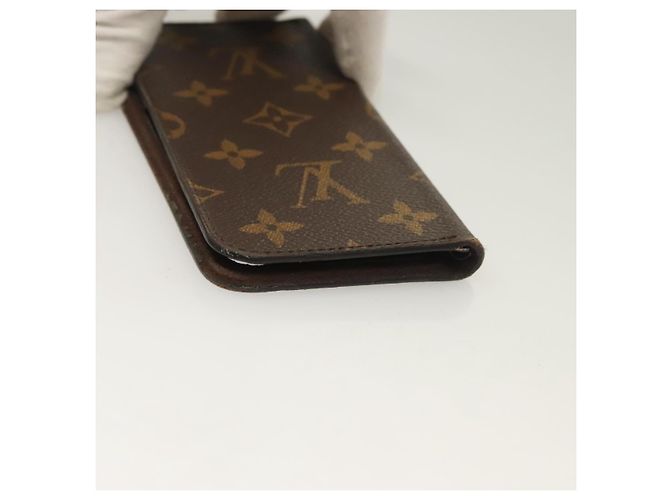 CUSTODIA per iPHONE Monogram LOUIS VUITTON 3Set LV Auth bs27233 Monogramma - vista 13