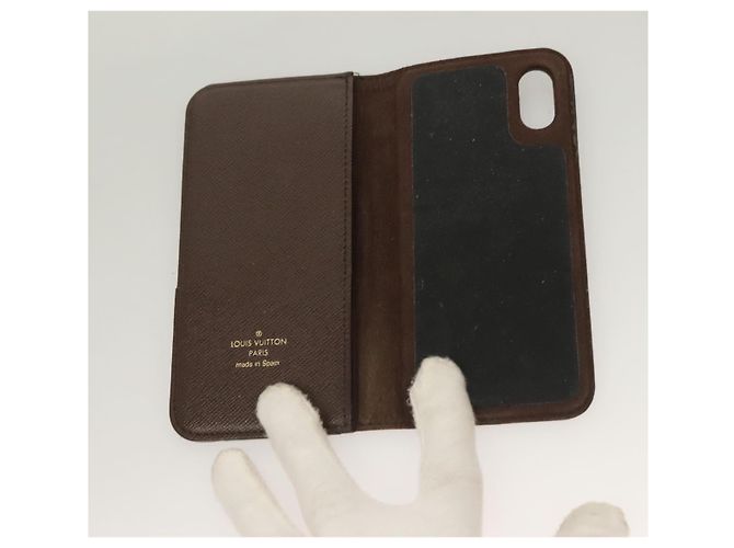 CUSTODIA per iPHONE Monogram LOUIS VUITTON 3Set LV Auth bs27233 Monogramma - vista 17