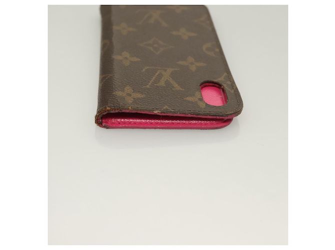 CUSTODIA per iPHONE Monogram LOUIS VUITTON 3Set LV Auth bs27233 Monogramma - vista 5