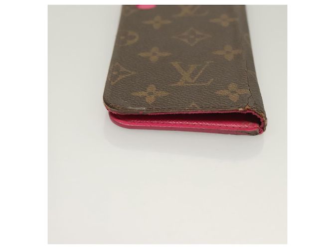 CUSTODIA per iPHONE Monogram LOUIS VUITTON 3Set LV Auth bs27233 Monogramma - vista 6