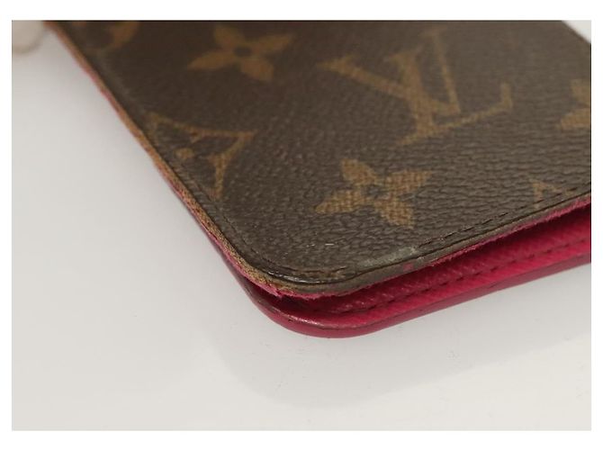 CUSTODIA per iPHONE Monogram LOUIS VUITTON 3Set LV Auth bs27233 Monogramma - vista 7