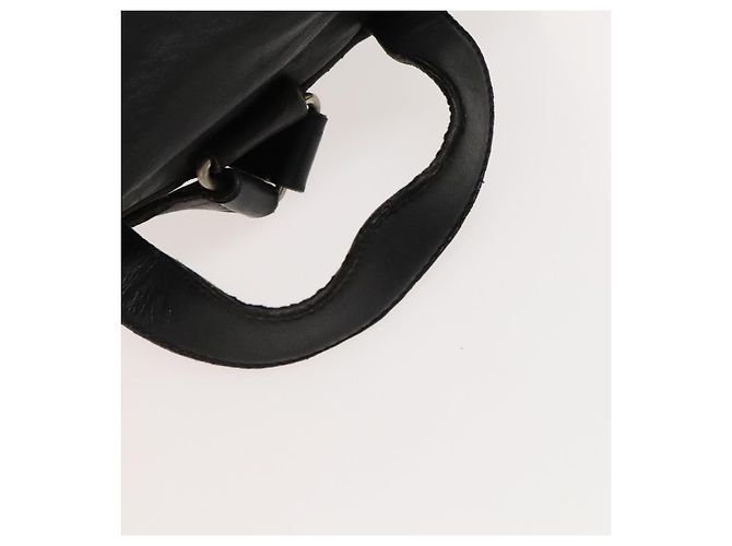 PRADA Backpack Nylon Black Silver Auth bs27860 Silvery - view 7