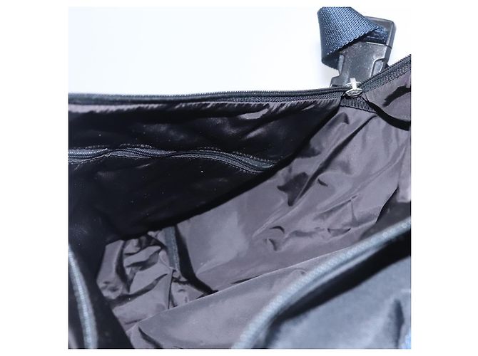Borsa Boston in tela nera e argento Balenciaga Auth mr1018V Nero - vista 21