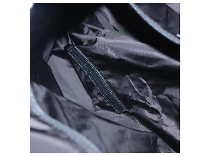 Borsa Boston in tela nera e argento Balenciaga Auth mr1018V Nero - vista 24
