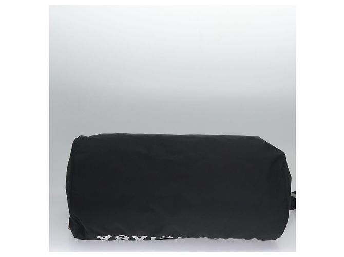 Borsa Boston in tela nera e argento Balenciaga Auth mr1018V Nero - vista 5