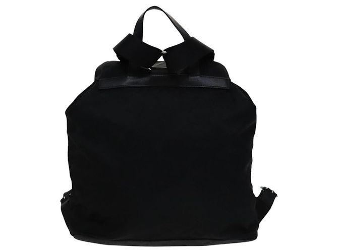 Zaino PRADA in nylon nero Auth 112941V - vista 2