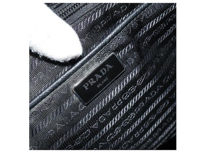 Zaino PRADA in nylon nero Auth 112941V - vista 22